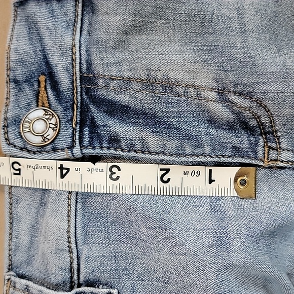 Kut from the Kloth Distressed BARDOT Crop Skinny Boyfriend Jeans Size 4 EUC - Picture 12 of 16